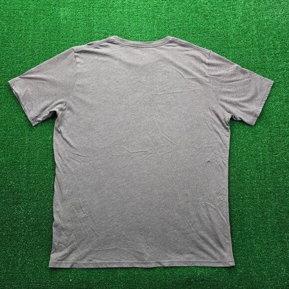 Under Armour Tshirt Mens Large Gray Short Sleeve HeatGear Activewear Gym Workout - Picture 6 of 6